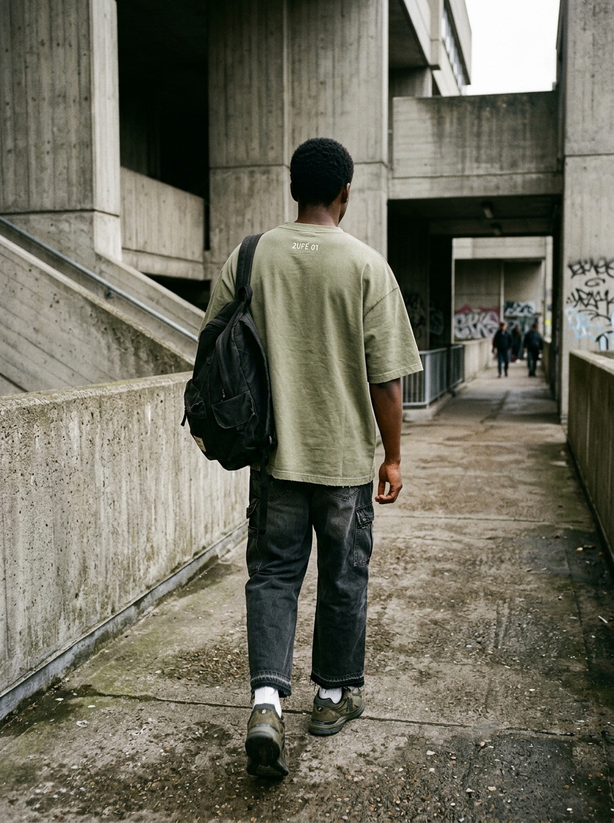 ZUFÉ Olive Streetwear Silhouette